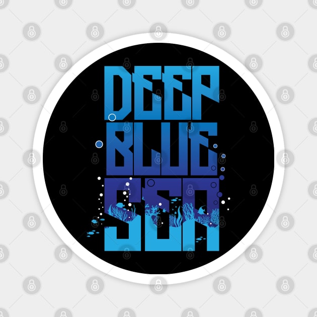 Deep Blue Sea Magnet by dieEinsteiger